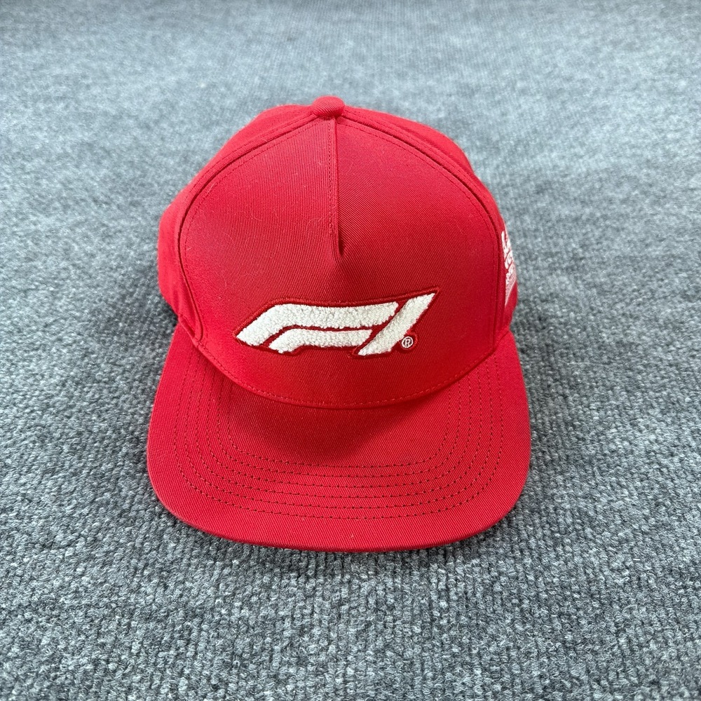 Formula 1 Las Vegas Grand Prix Red Snapback Hat F1 Racing Cap Mens OS